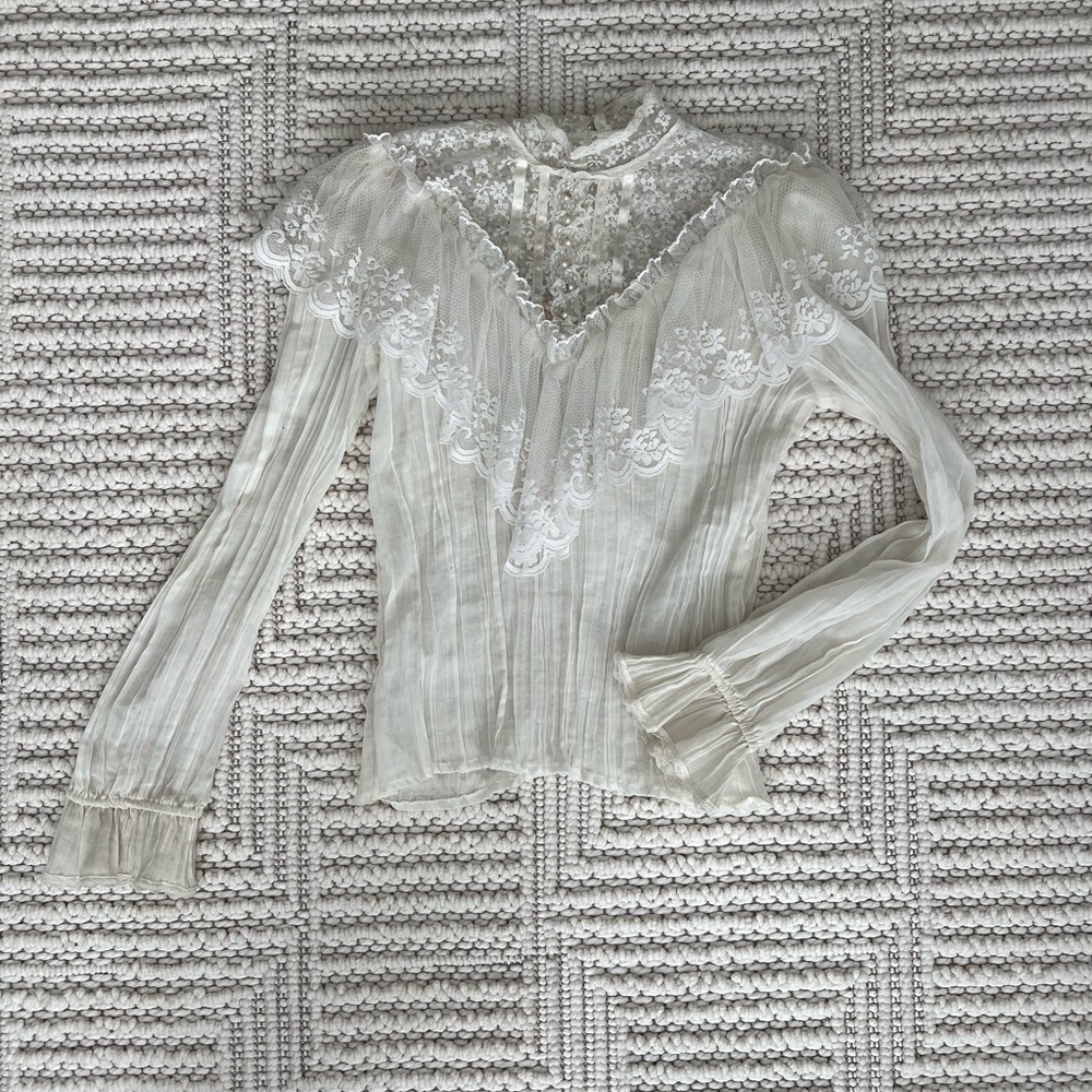 Jessica’s Gunnies Gunne Sax Style Blouse